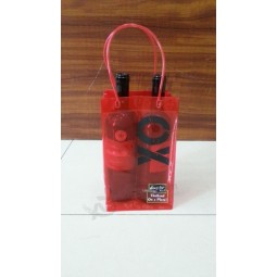 Bolsa de vino de hielo Cloruro de polivinilo colorido de alta calidad personalizado venta caliente