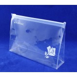 定制高品质透明防水风琴包拉链袋PVC包