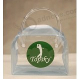 Cremallera transparente personalizada de alta calidad portátil-Hasta bolsas de bolsos