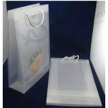 Bolsa de Cloruro de polivinilo sólida mate transparente de alta calidad personalizada