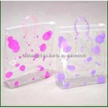 2017 生态 personalizado de alta calidad-Bolsa de regalo de colores de impresión amigable Cloruro de polivinilo