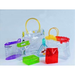 Sac cadeau personnalisé de haute qualité transparent Pvc