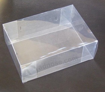 Boîte d'emballage en plastique claire cutom claire de haute qualité (Pvc)