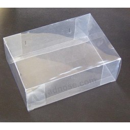Caixa de embalagem de plástico transparente personalizada de alta qualidade cutom (PVC)