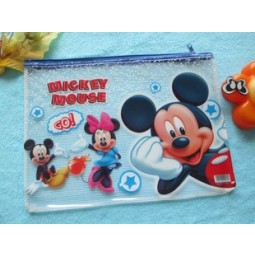 Personnalisé haute qualité oem promontial enfants Pvc sac de crayon