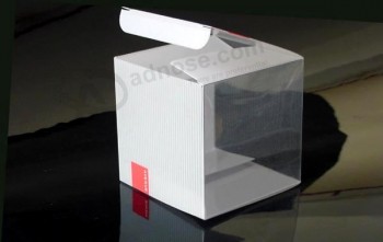 Caja cosmética personalizada de alta calidad del precio bajo del Cloruro de polivinilo