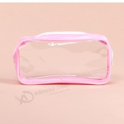 Customized high quality OEM Recyclable Clear Stand up PVC Zipper Bag