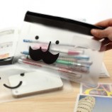 Customized high quality Print Cheaper Price PVC Pencil Bag for Student