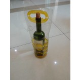 生态 personalizado de alta calidad del OEM-Bolsa de vino de cerveza de Cloruro de polivinilo amigable con agujero para colgar