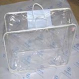Kundengebundener Auftrag der hohen Qualität nehmen transprent PVC-Griffbeutel für Steppdecke an