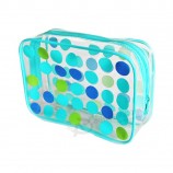 Customized high quality Order Accept Logo Design PVC Zipper Gift Bag
