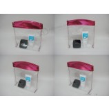 Al por mayor personalizado alto-Bolsa de cremallera de Cloruro de polivinilo oem ​​final
