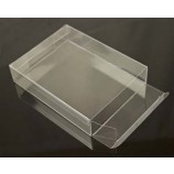 Al por mayor personalizado alto-Caja de empaquetado de plástico dura del Cloruro de polivinilo del OEM del extremo oem
