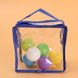 Aangepaste hoge kwaliteit Pvc transparante trompet kleine geschenkzak