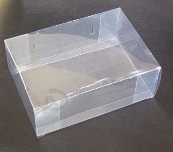 Personalizado de alta qualidade PVC clear PVC packing box