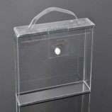 Maßgeschneiderte hochwertige Öko-Freundliche klare PVC-Handtasche mit Knopfverschluss