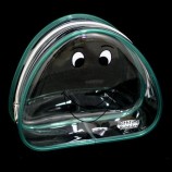 Personalizado de alta calidad nuevo diseño claro prtinted bolsa de Cloruro de polivinilo con alcance de tubería estándar