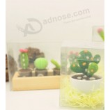 주문을 받아서 만들어진 고품질 DIY 수제 부속품 투명한 Pvc 선물 상자