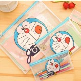 Aangepaste hoge kwaliteit schattige cartoon raster briefpapier bestand tas