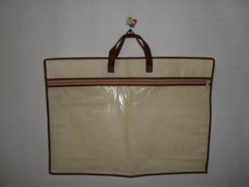 Customized high quality PVC and Non-Woven Zipper PVC Pillow Bag