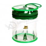 Aangepaste hoge kwaliteit hot plastic clear printing promotionele tas cilinder tas
