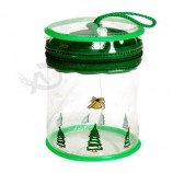 Aangepaste hoge kwaliteit mooie Pvc cilinder rits zak Pvc verpakking tas