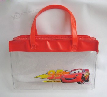 Wholesale Customized high quality Eco-Friendly PVC Jelly Bag with Handle