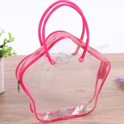 Wholesale Customized high quality PVC Waterproof Zipper Cosmetic Bag Gift Bag