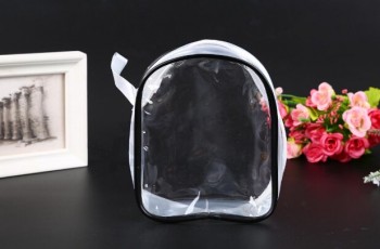 Cosméticos de alta calidad personalizados Cloruro de polivinilo cosméticos viajes conjuntos de lavado de juguetes con cremallera bolsas de regalo
