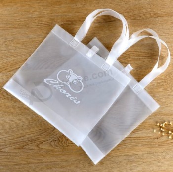 Wholesale Customized high quality Scrub Three - Dimensional Wash Cosmetics Bags Bag Folding Shopping Bag