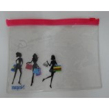 批发定制高品质印花PVC拉链袋