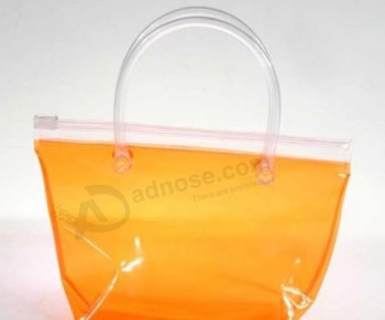 Wholesale Customized high quality High-Grade Transparent PVC Handbag High-End Gift Customization with your logo