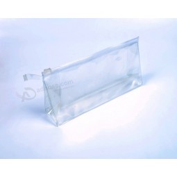 Großhandels kundengebundene Qualitätsdrucktransparente PVC-Reißverschlussbeutel für Kosmetikverpacken