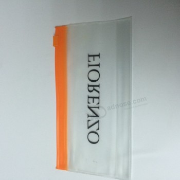 Bolsa ziplock Cloruro de polivinilo clara duradera personalizada de alta calidad al por mayor