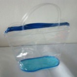 도매 주문을 받아서 만들어진 고품질 oem 열개 명확한 Pvc 손잡이 부대