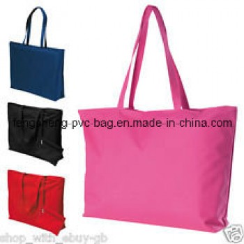 Alta personalizzato-Fine vFineita calda a buon mercato gestisce Shopping bag in Pvc