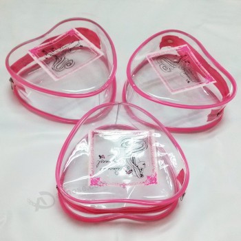Customized high-end Mini Cute Durable PVC Jelly or Candy Bag with Zipper