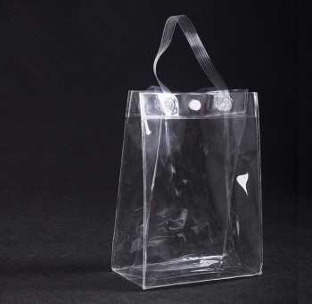 Op maat gemaakt hoog-Einde monster ontwerp clear Pvc handtas promotionele tas