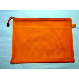 Customized high-end OEM Cheap Durable PVC Zipper Mesh Bag