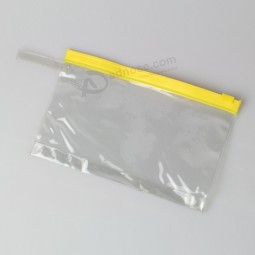 Customized high-end OEM Clear PVC Document Bag with Customized Size