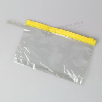 Customized high-end Cheap Clear PVC Document Bag with Customized Logo