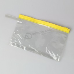 定制高-最终生态友好便宜价格清晰PVC文件包装袋