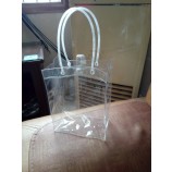China wholesale op maat gemaakt hoog-Eindige duurzame Pvc-boodschappentas met kNeep