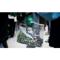 Customized high-end Print Fashion PVC Tote Bag