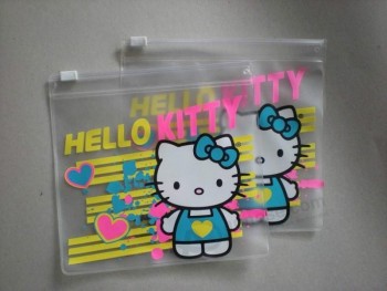 Customized high-end Mini Cute Clear PVC Ziplock Bag