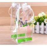 Alta personalizzato-Borse in plastica regalo trasparente in Pvc