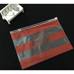 Haut personnalisé-Fin eva fermeture à glissière sac ziplock sac fait à la taille