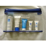 Individuell hoch-Ende clear PVC kosmetische werbe verpackung tasche