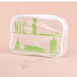 Wholesale Customized high-end OEM Durable Zipper Top Candy Color PVC Stand Pouch with your logo