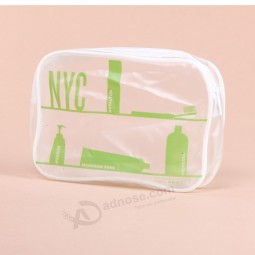 Wholesale Customized high-end OEM Durable Zipper Top Candy Color PVC Stand Pouch with your logo